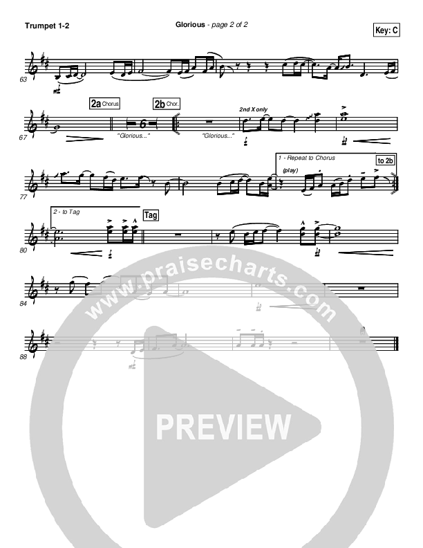 Glorious Trumpet 1,2 (Chris Tomlin / Passion)