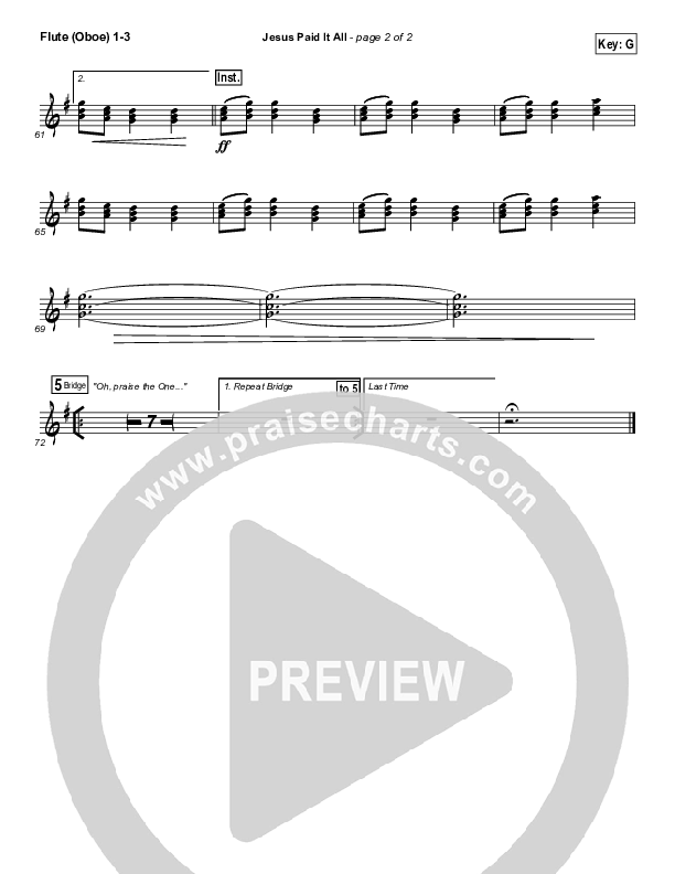 Jesus Paid It All Wind Pack (Kristian Stanfill / Passion)