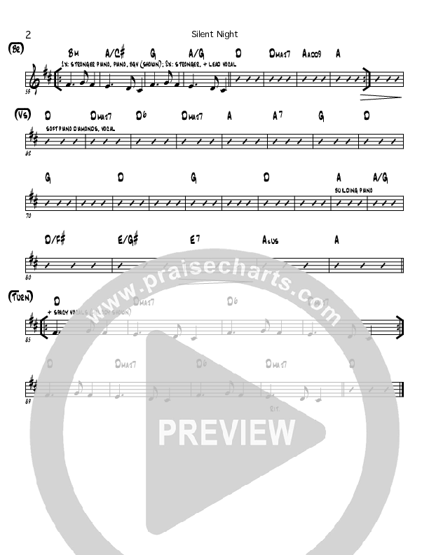 Silent Night Rhythm Chart (North Point Worship)