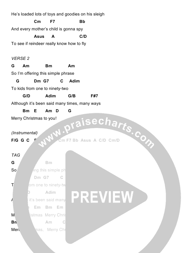 The Christmas Song Jazz Chart