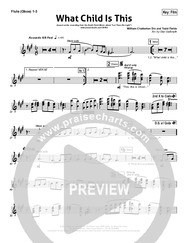 What Child Is This Wind Pack (North Point Worship)