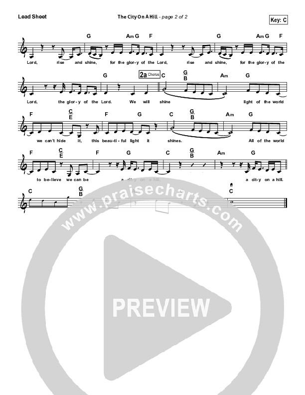 The City On A HIll Lead (SAT) (The City Harmonic)