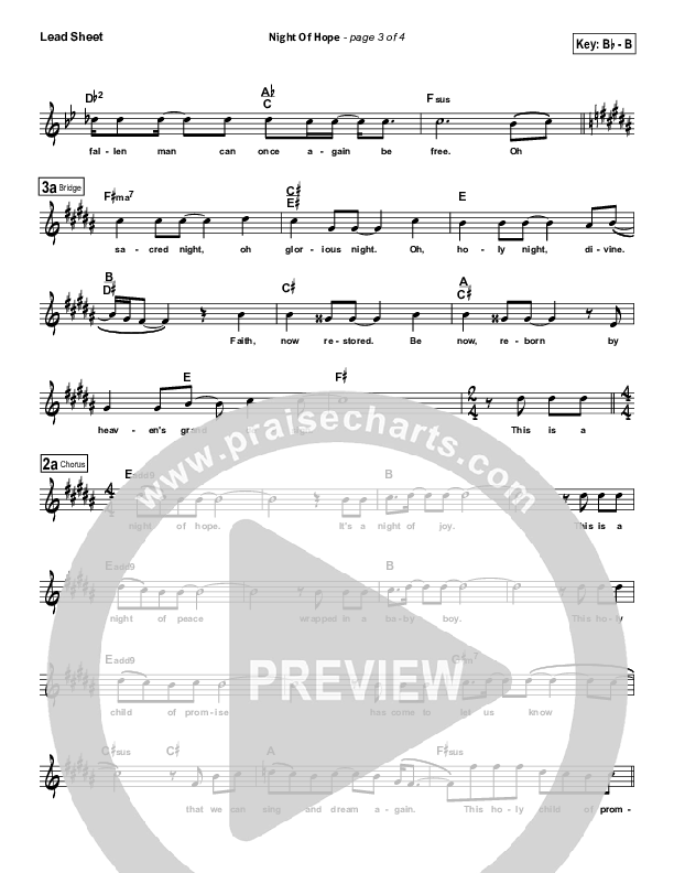 Night Of Hope Lead (SAT) (Phillips Craig & Dean)