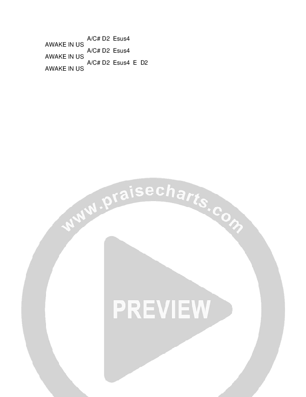 Awake Chords & Lyrics (Jeremy Horn)