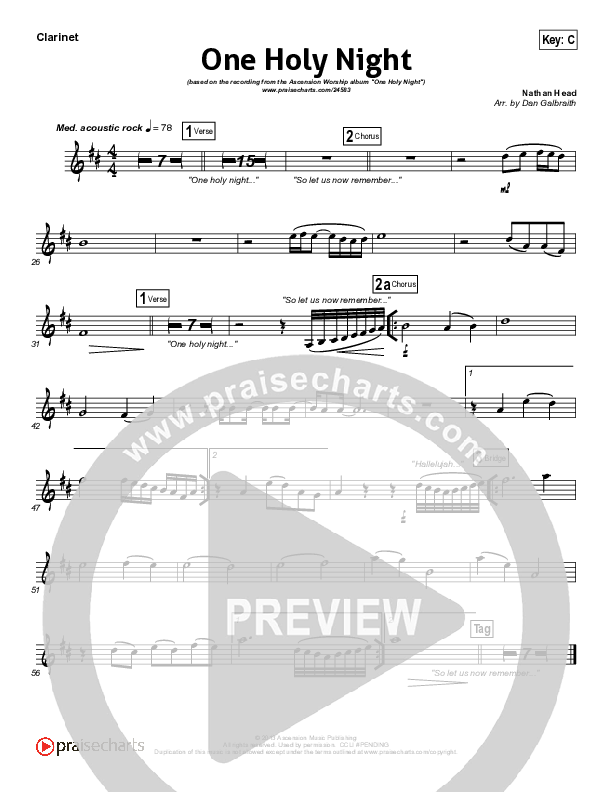 One Holy Night Wind Pack (Ascension Worship)