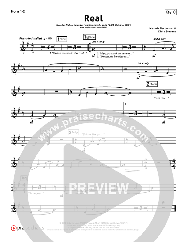 Real French Horn 1/2 (Nichole Nordeman)