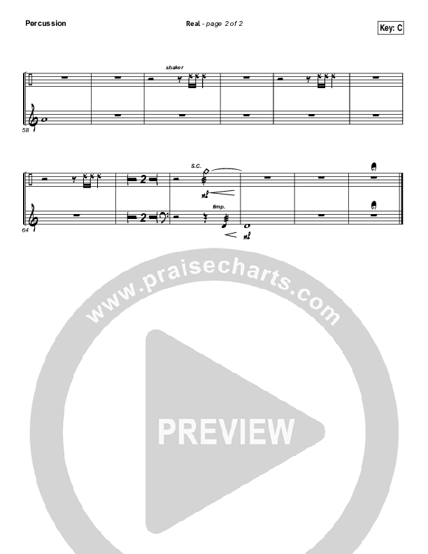 Real Percussion (Nichole Nordeman)