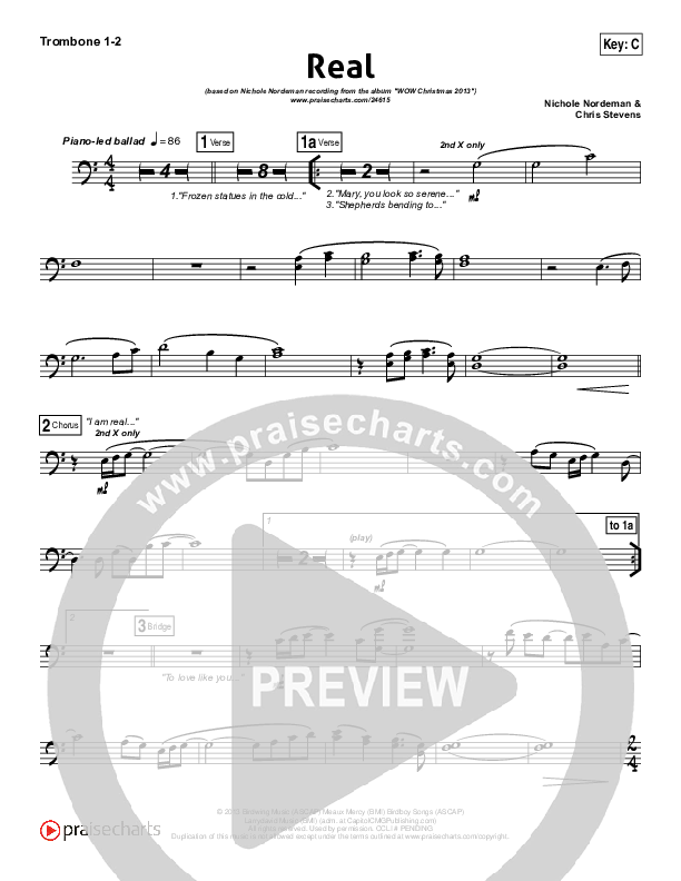 Real Trombone 1/2 (Nichole Nordeman)