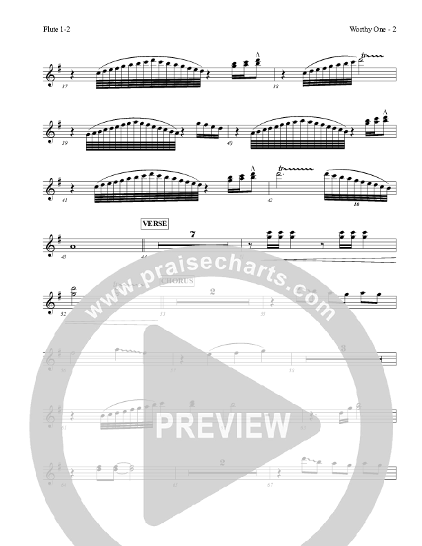 Worthy One Flute 1/2 (Red Tie Music)