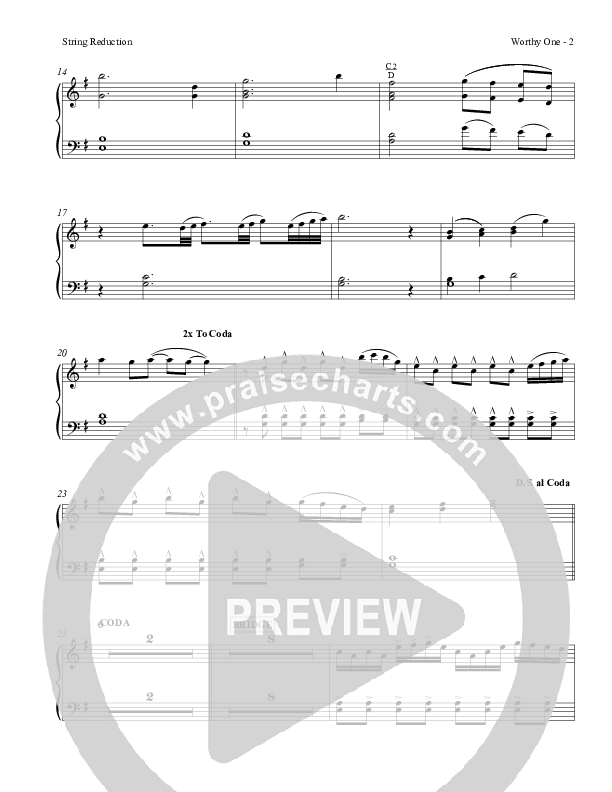 Worthy One Synth Strings (Red Tie Music)