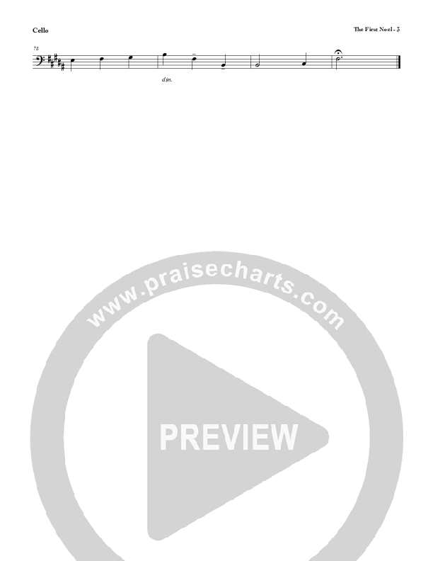 The First Noel Cello (Red Tie Music)