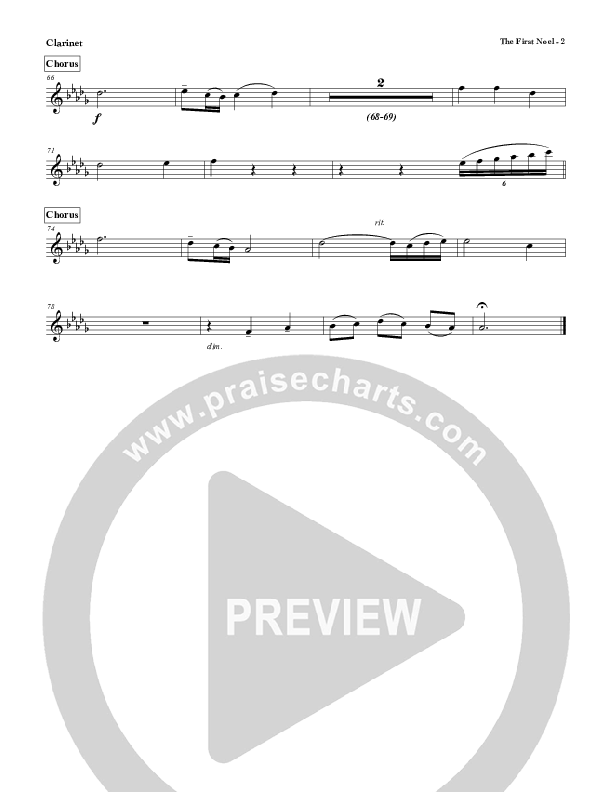 The First Noel Clarinet (Red Tie Music)