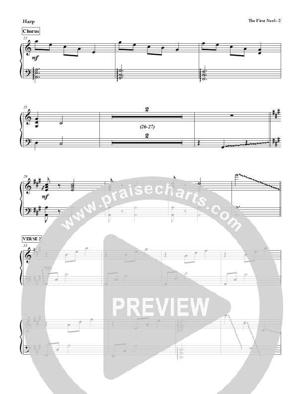 The First Noel Harp (Red Tie Music)