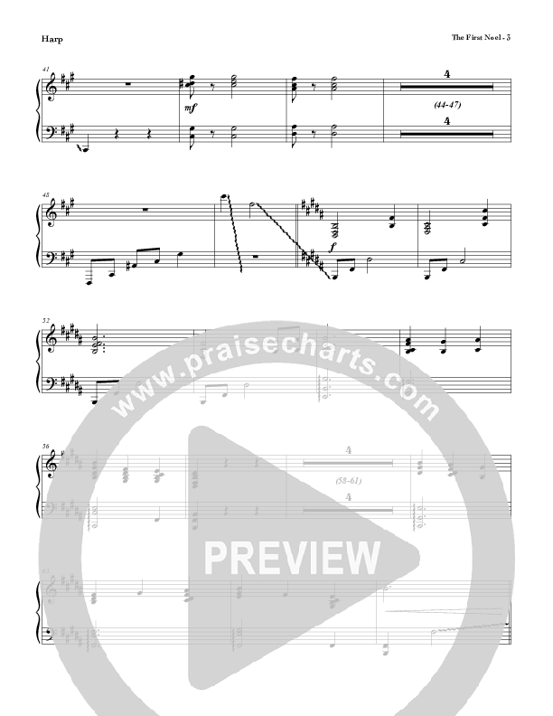 The First Noel Harp (Red Tie Music)