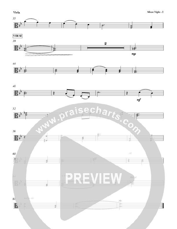 Silent Night Viola (Red Tie Music)