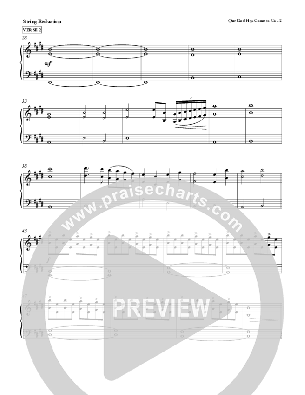 Our God Has Come To Us Synth Strings (Red Tie Music)