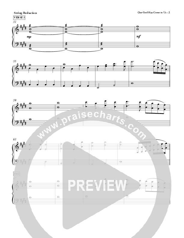 Our God Has Come To Us Synth Strings (Red Tie Music)