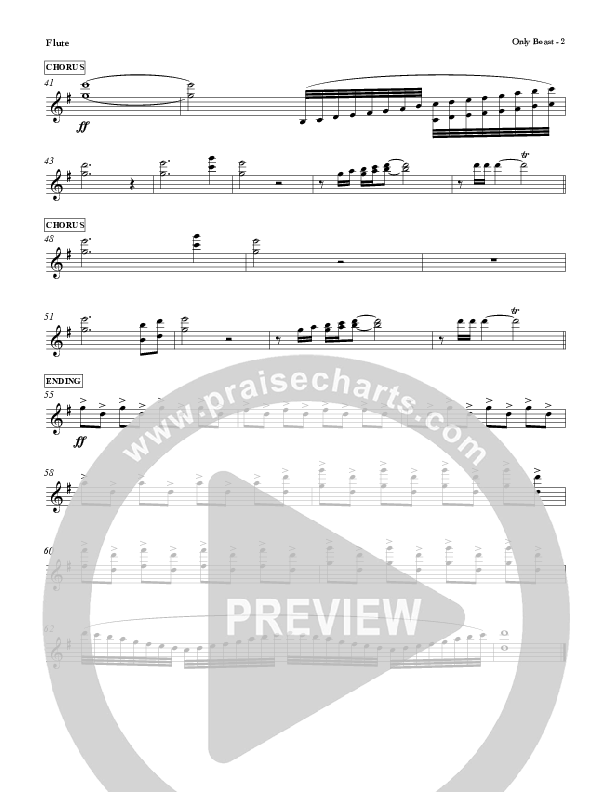 Only Boast Flute (Red Tie Music)