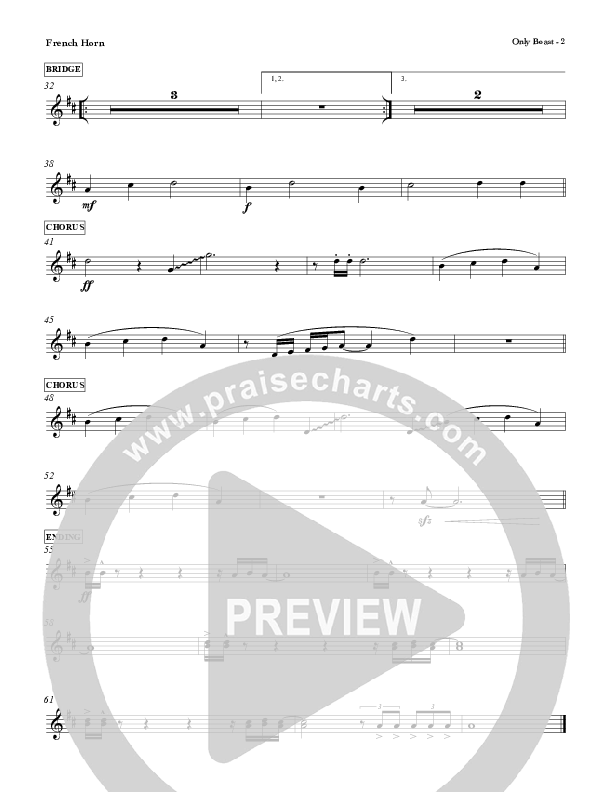 Only Boast French Horn (Red Tie Music)