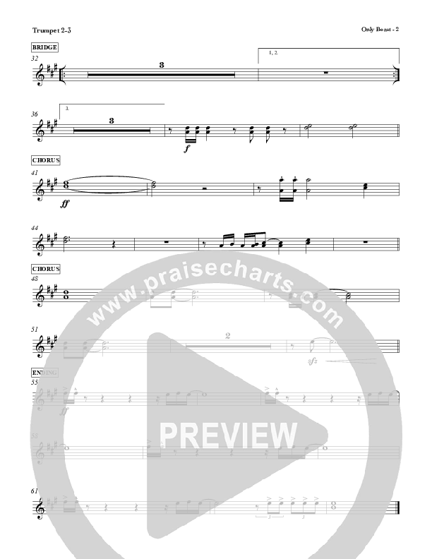 Only Boast Trumpet 2/3 (Red Tie Music)