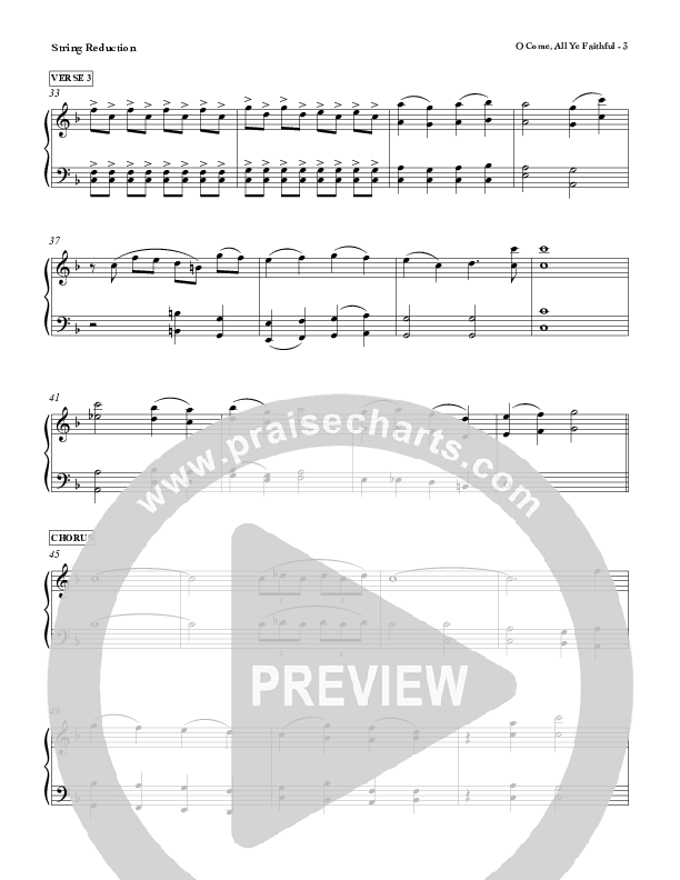 O Come All Ye Faithful Synth Strings (Red Tie Music)