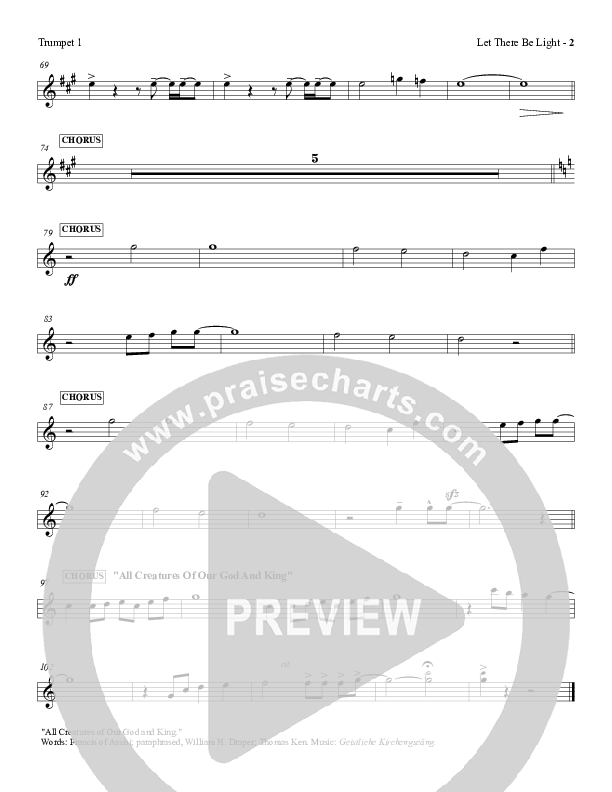 Let There Be Light Trumpet 1 (Red Tie Music)