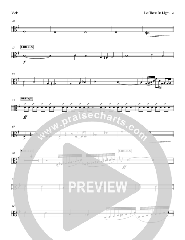 Let There Be Light Viola (Red Tie Music)