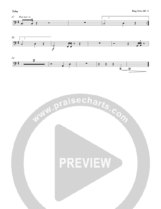 King Over All Tuba (Red Tie Music)