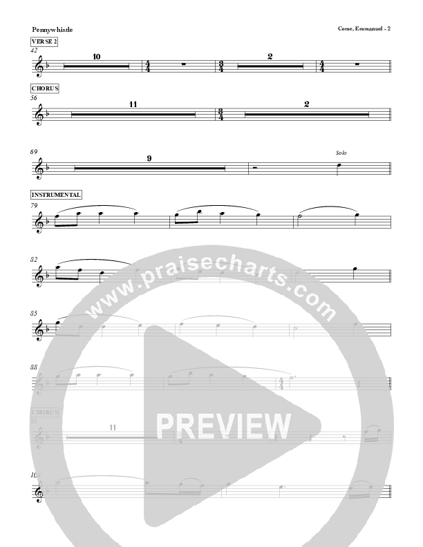 Come Emmanuel Pennywhistle (Red Tie Music)