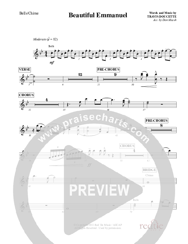 Beautiful Emmanuel Chimes (Red Tie Music)