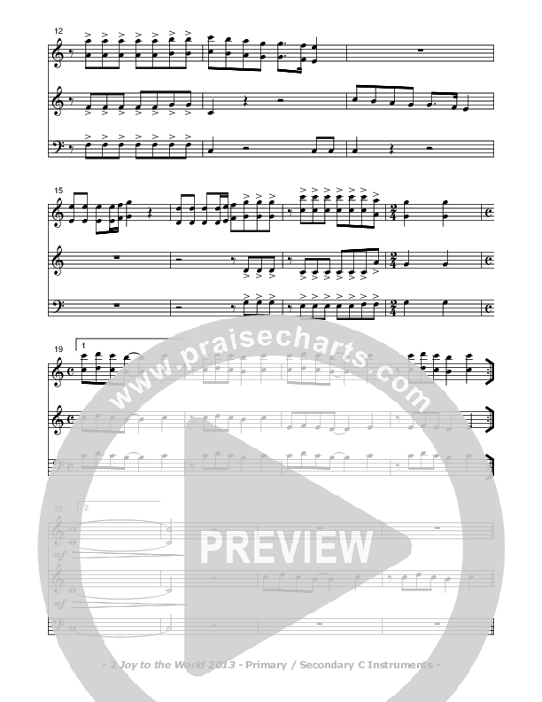 Joy To The World 2013 C Instruments (Don Chapman)