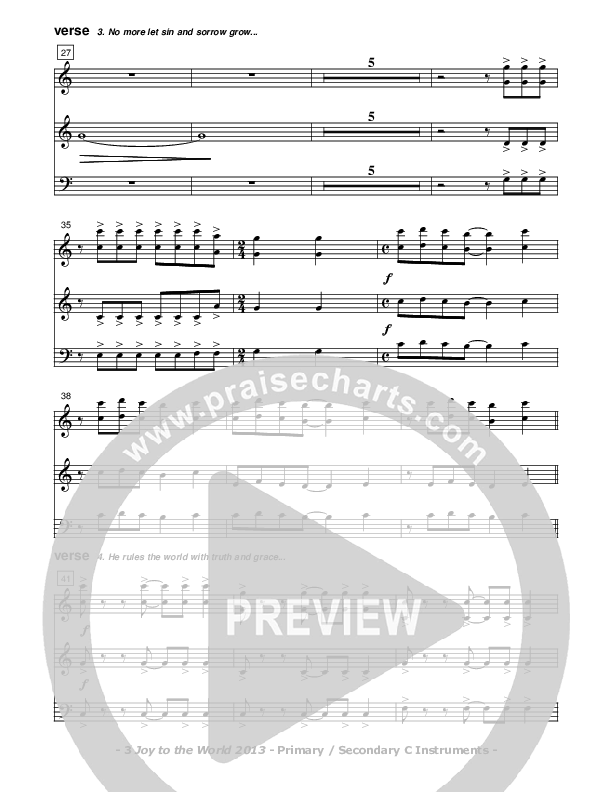 Joy To The World 2013 C Instruments (Don Chapman)