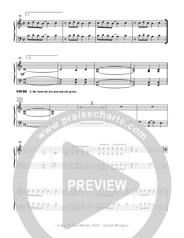 Joy To The World 2013 Synth Strings (Don Chapman)