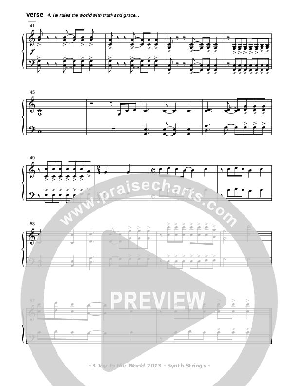 Joy To The World 2013 Synth Strings (Don Chapman)