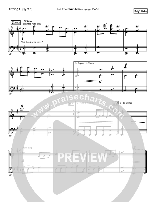 Let The Church Rise Synth Strings (Jonathan Stockstill)