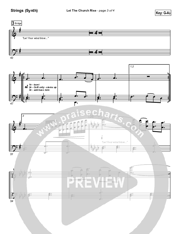 Let The Church Rise Synth Strings (Jonathan Stockstill)