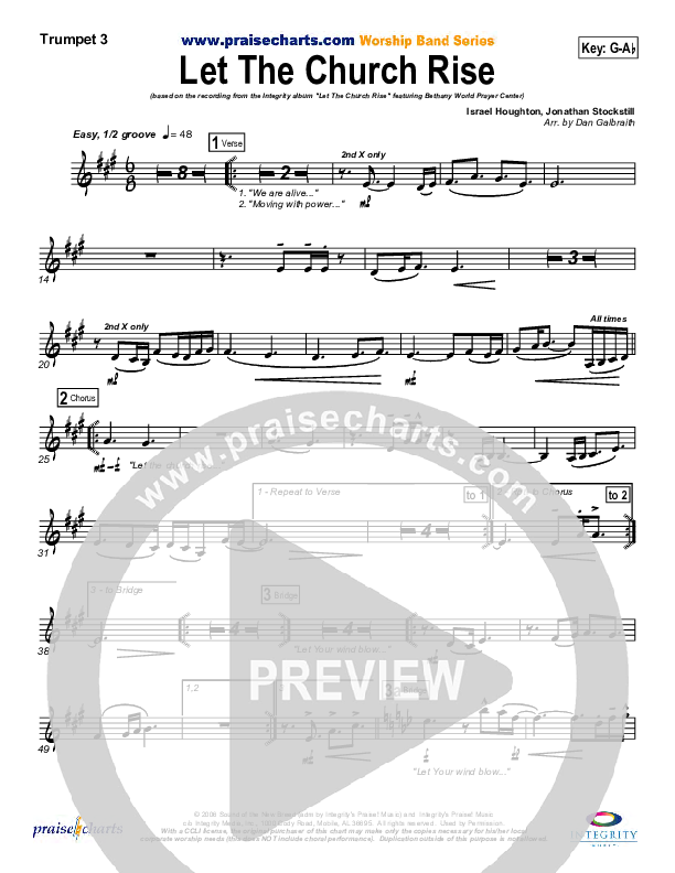 Let The Church Rise Trumpet 3 (Jonathan Stockstill)