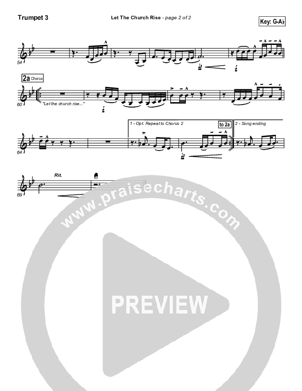 Let The Church Rise Trumpet 3 (Jonathan Stockstill)