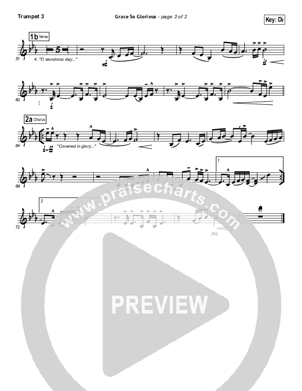 Grace So Glorious Trumpet 3 (Elevation Worship)