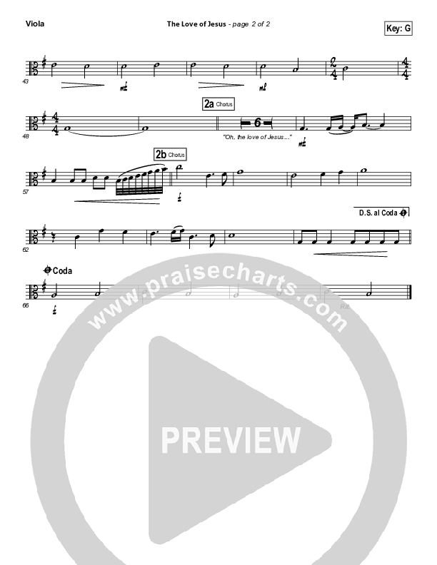 The Love Of Jesus Viola (Elevation Worship)