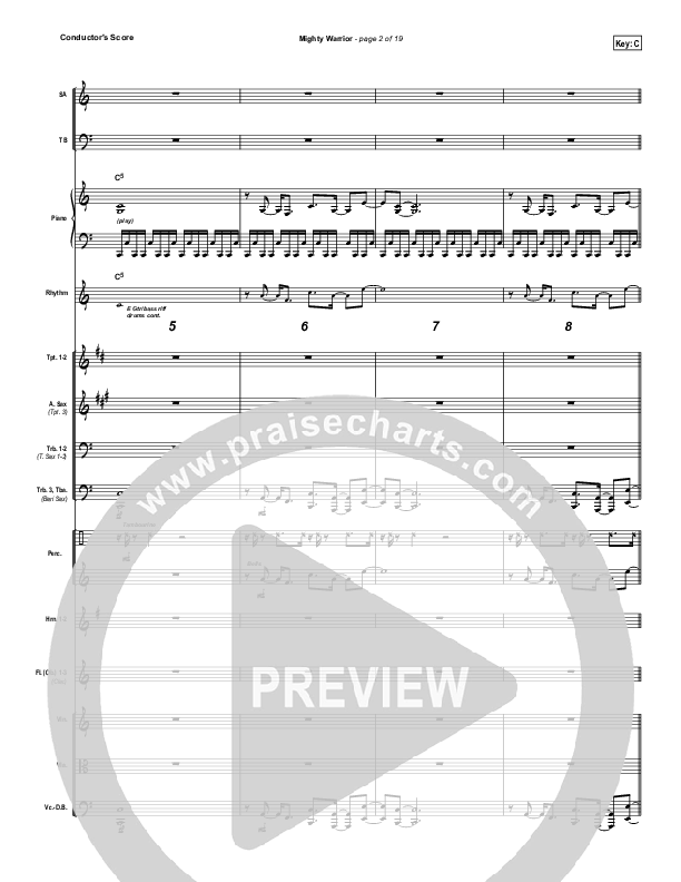 Mighty Warrior Orchestration (Elevation Worship)