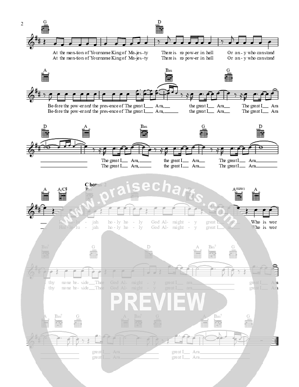 All I Need (Forever We Will Sing) Lead Sheet (CP Worship)