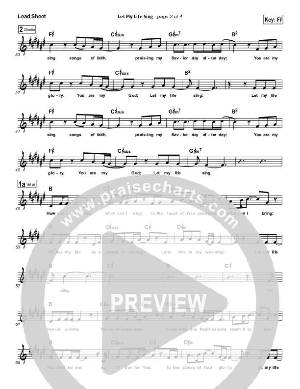 Let My Life Sing Lead (SAT) (Kelly Grayson)