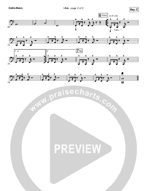 I Am Cello/Bass (David Crowder)