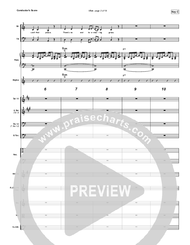 I Am Conductor's Score (David Crowder)