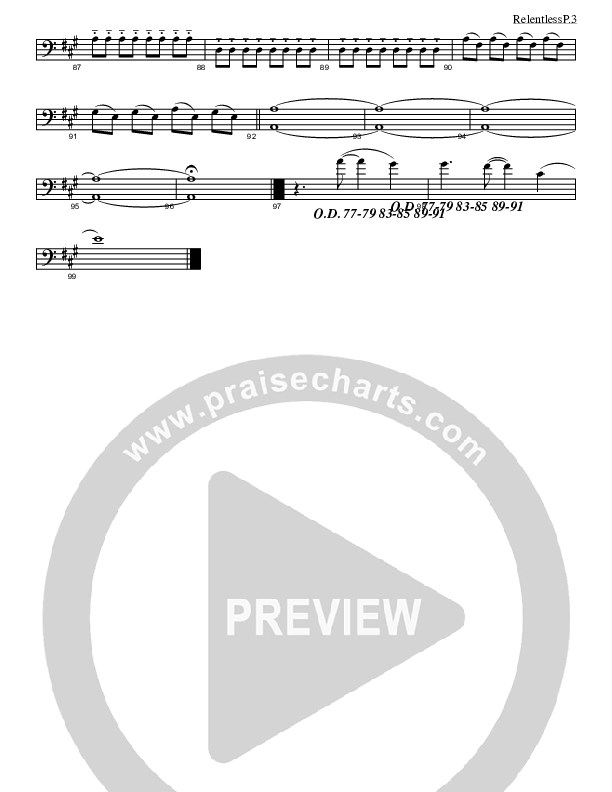 Relentless Cello (David Glenn)