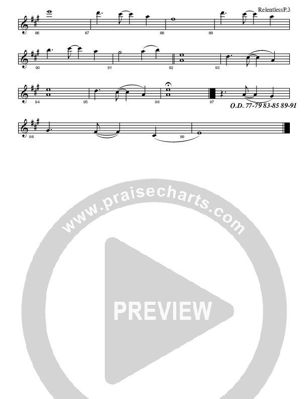 Relentless Violin 2 (David Glenn)