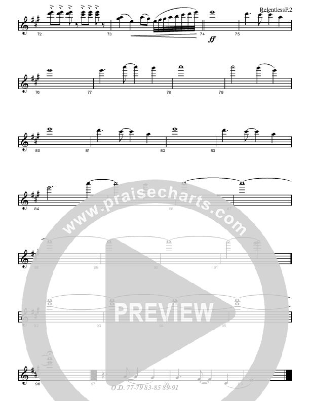 Relentless Violins (David Glenn)