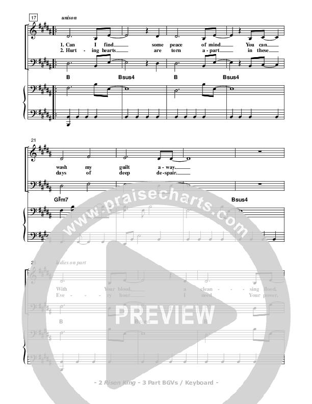 Risen King Piano/Vocal (SAT) (Don Chapman)