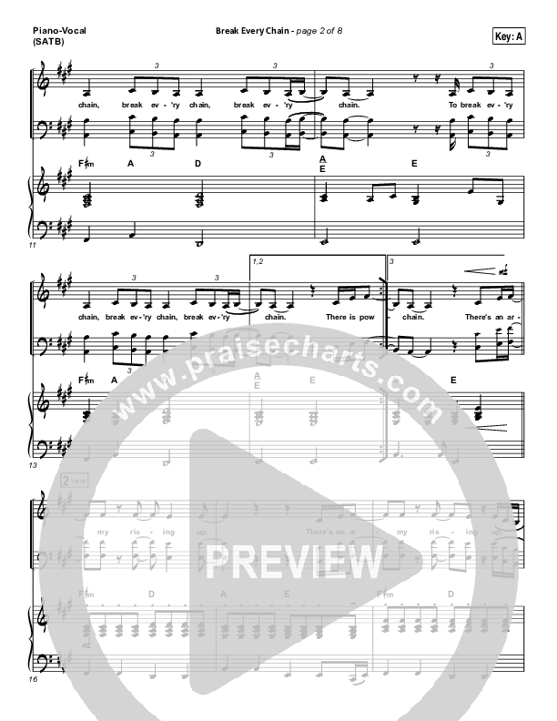 You Know My Name Sheet Music PDF (Tasha Cobbs Leonard) - PraiseCharts